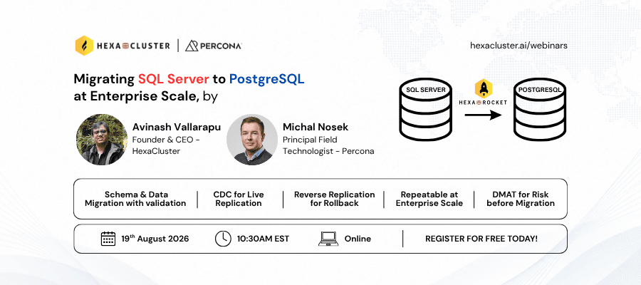 Migrating SQL Server to PostgreSQL at Enterprise Scale